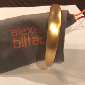 Alexis Bittar Gold Bangle Bracelet